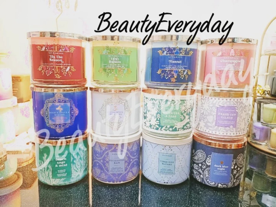 Nến Thơm 3 bấc Fresh Balsam Bath & Body Works 411g