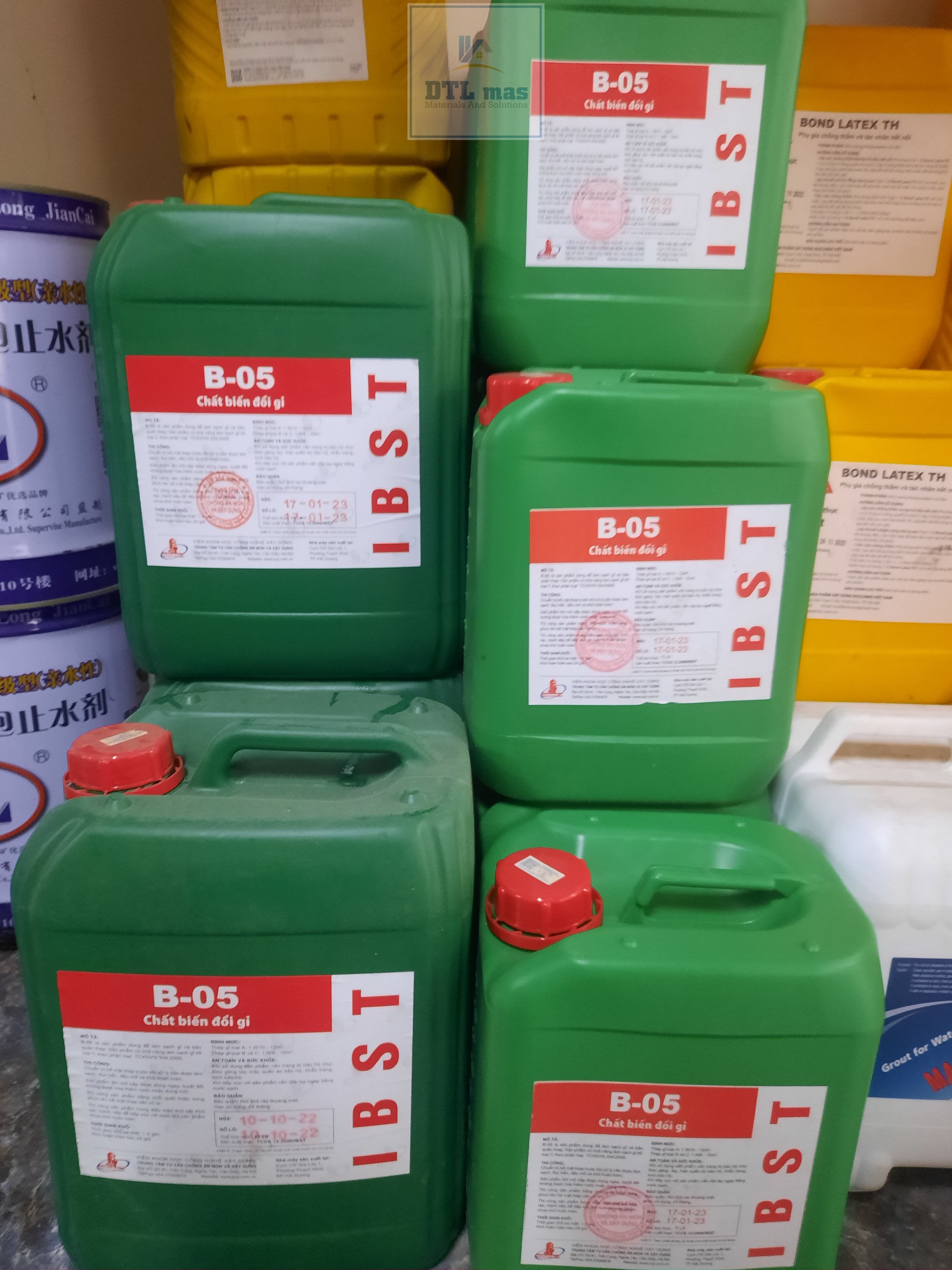 B05 can 5liter-Marine modified rust. Construction steel rust remover