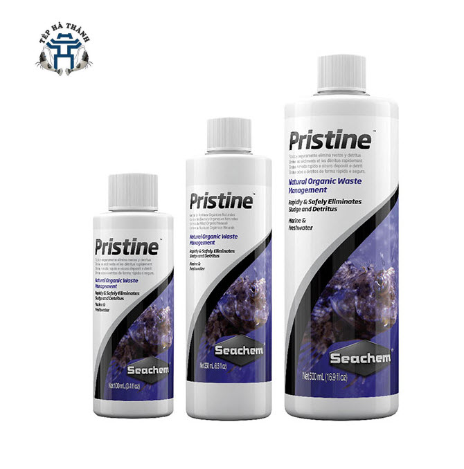 Seachem pristine - vi sinh tươi cao cấp xử lý chất thải và làm trong nước cho bể thủy sinh, bể cá cảnh