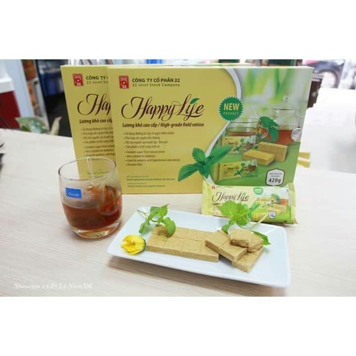 2 hộp lương khô happy life