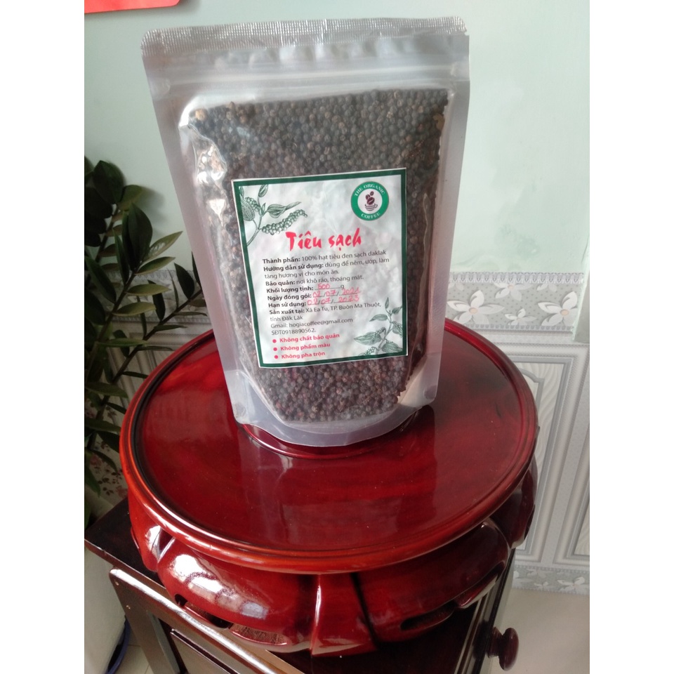 1kg hạt tiêu đen chín đỏ_ DAKLAK hạt tiêu vụ mới