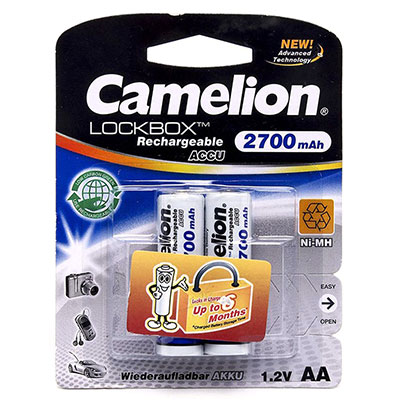 Pin sạc 2A Camelion- Hàng Chính Hãng.