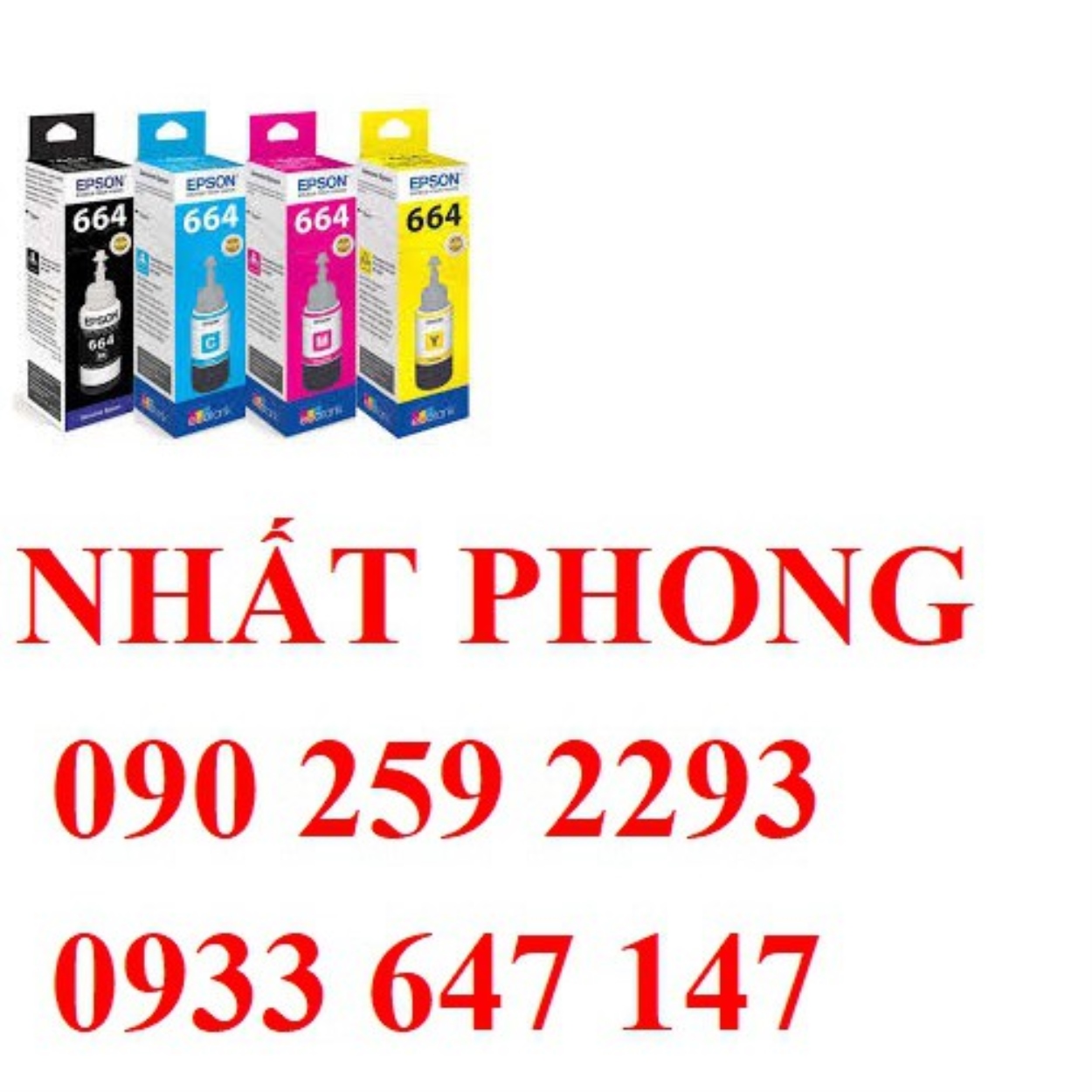 ✵✵ Mực in Epson T664 - CHÍNH HÃNG EPSON