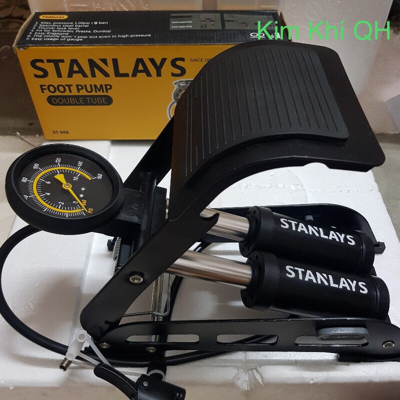 Bơm xe máy xe đạp  ống STANLAYS