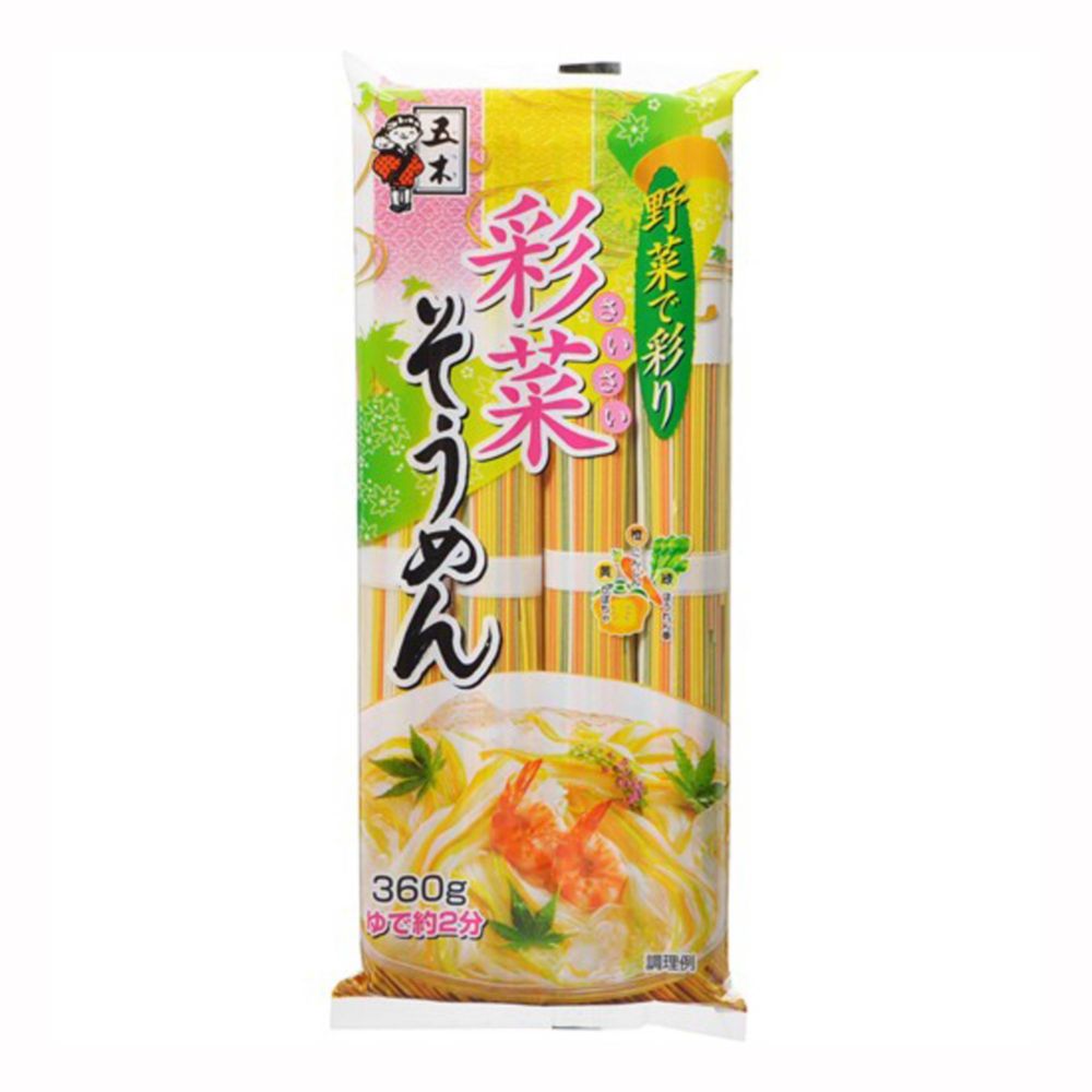 Mì Somen Cho Bé Rau Củ Itsuki 320g Nhật Bản