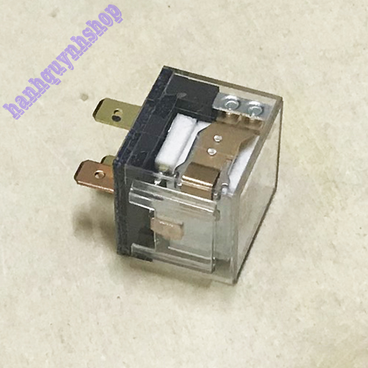 Rơ Le 4 Chân 12V 80A Nhựa Trong