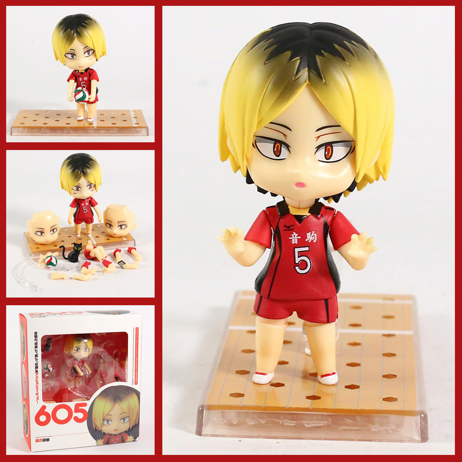 HCMMô hình Nendoroid 605  Kenma Kozume  anime Haikyuu T69 Shop   Lazadavn