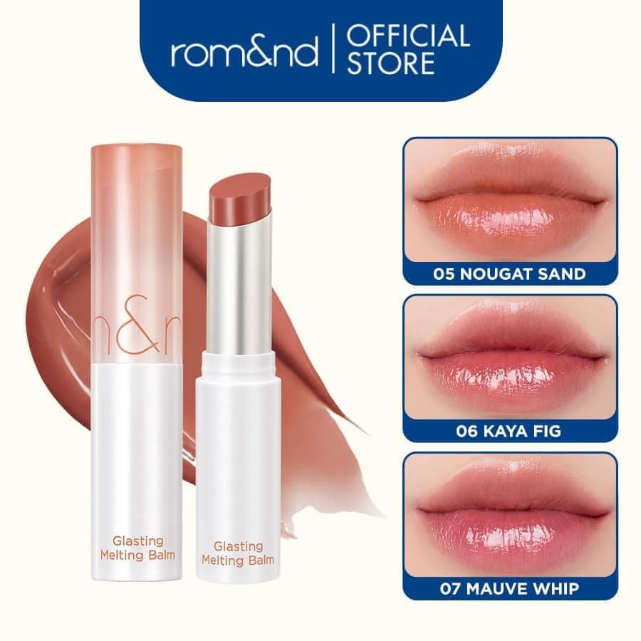 Son dưỡng có màu Romand Glasting Melting Balm 3.5g