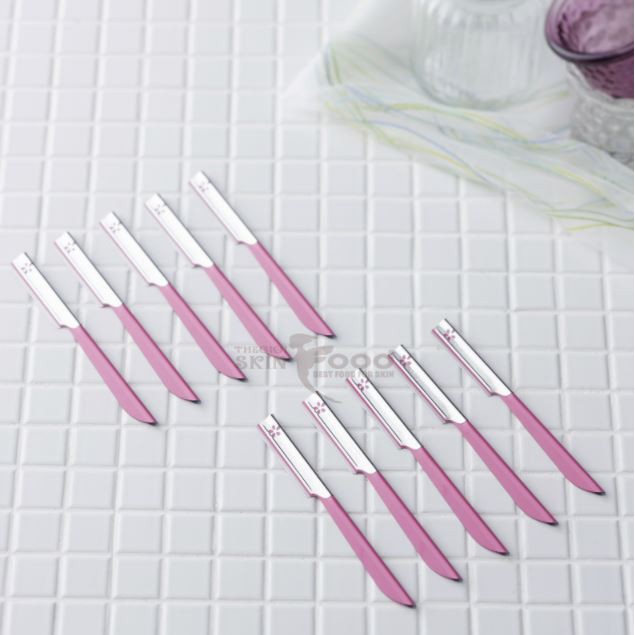 Dao Cạo Lông Mặt, Mày Kai Beauty-M Razor (Lưỡi Dao Trơn) - Set 10 Cái