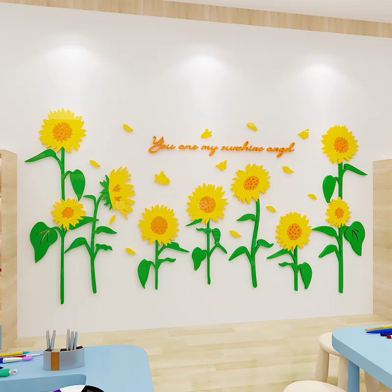 Tranh dán tường mica 3d- bắn cung
