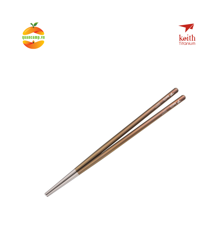 [HCM]Đũa bằng Titanium Chopsticks Keith (Đôi)