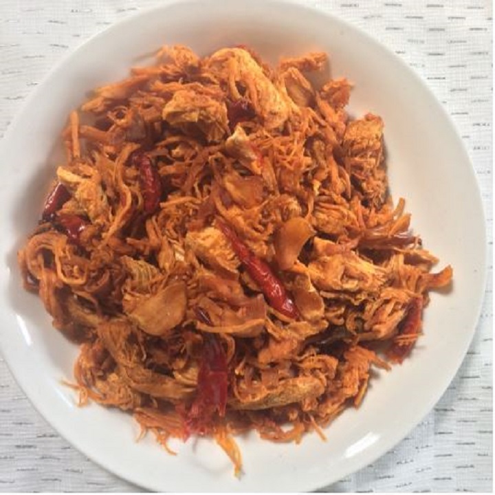[HCM]500g KHÔ GÀ CHÁY TÓI