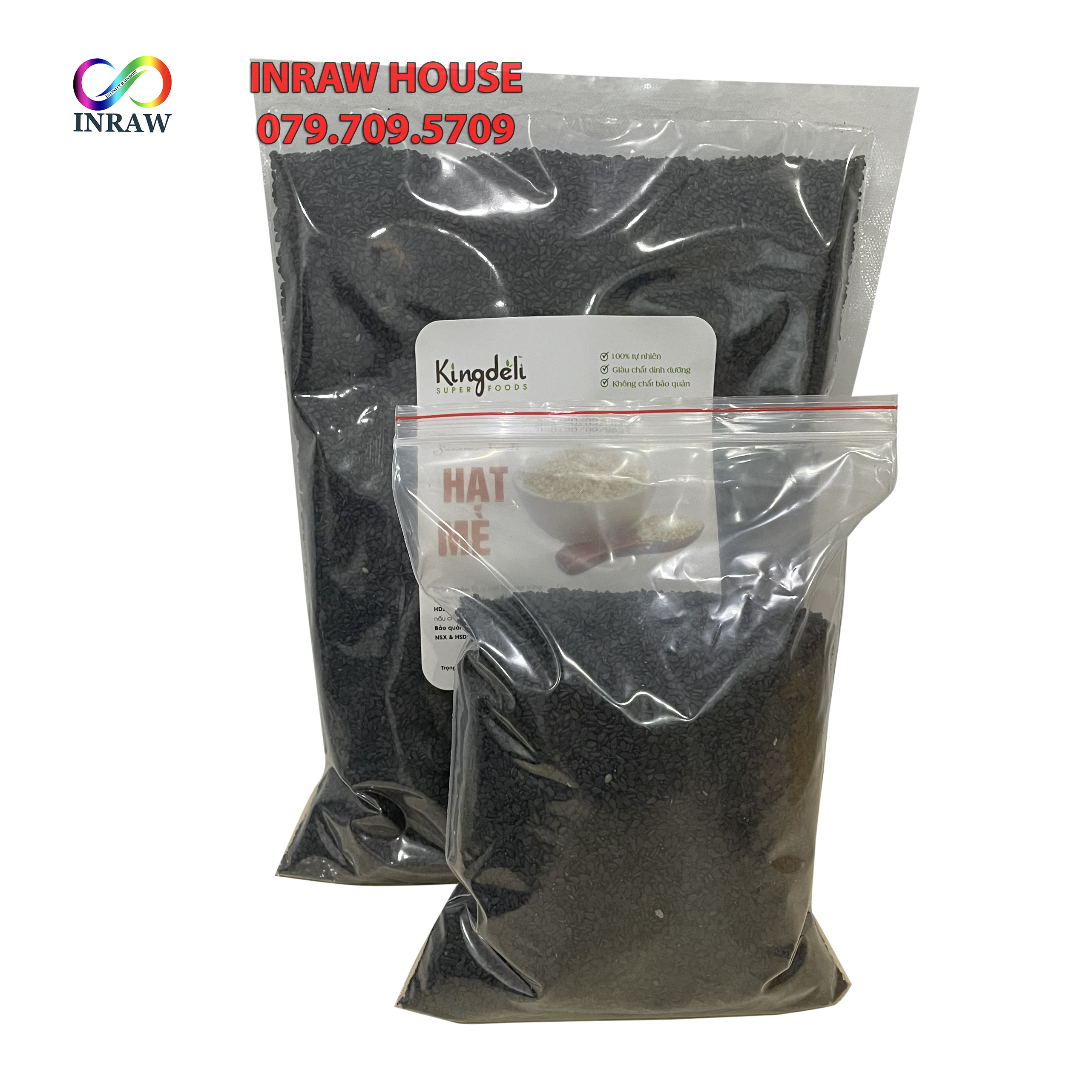 Hạt Mè Đen Nguyên Chất (Túi 500gr)