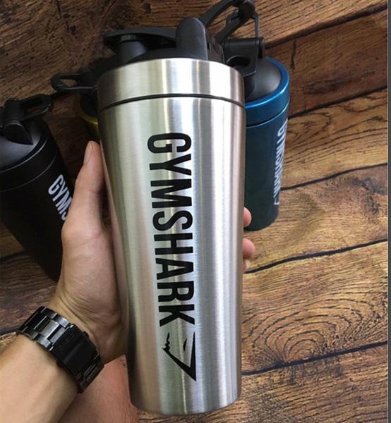 Bình Lắc Sharker  Bình Nước Inox Gym Shark