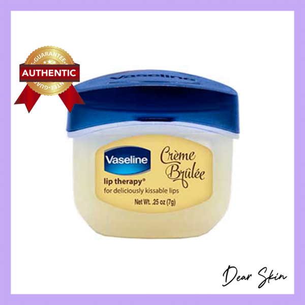 Sáp dưỡng môi Vaseline chính hãng vị Crème brulee (Vani) Ngọt Ngào