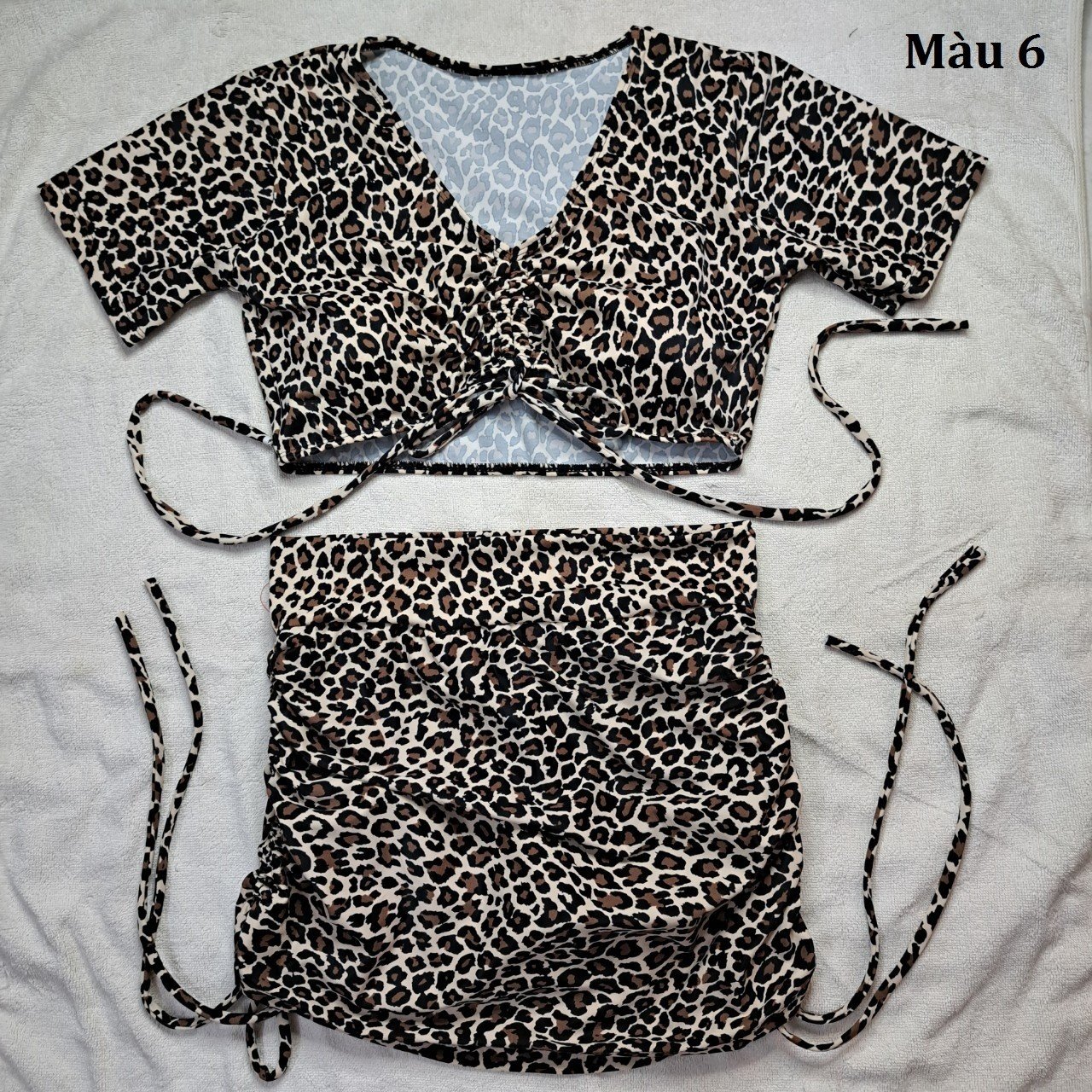 Bộ bikini áo rút ngực các kiểu