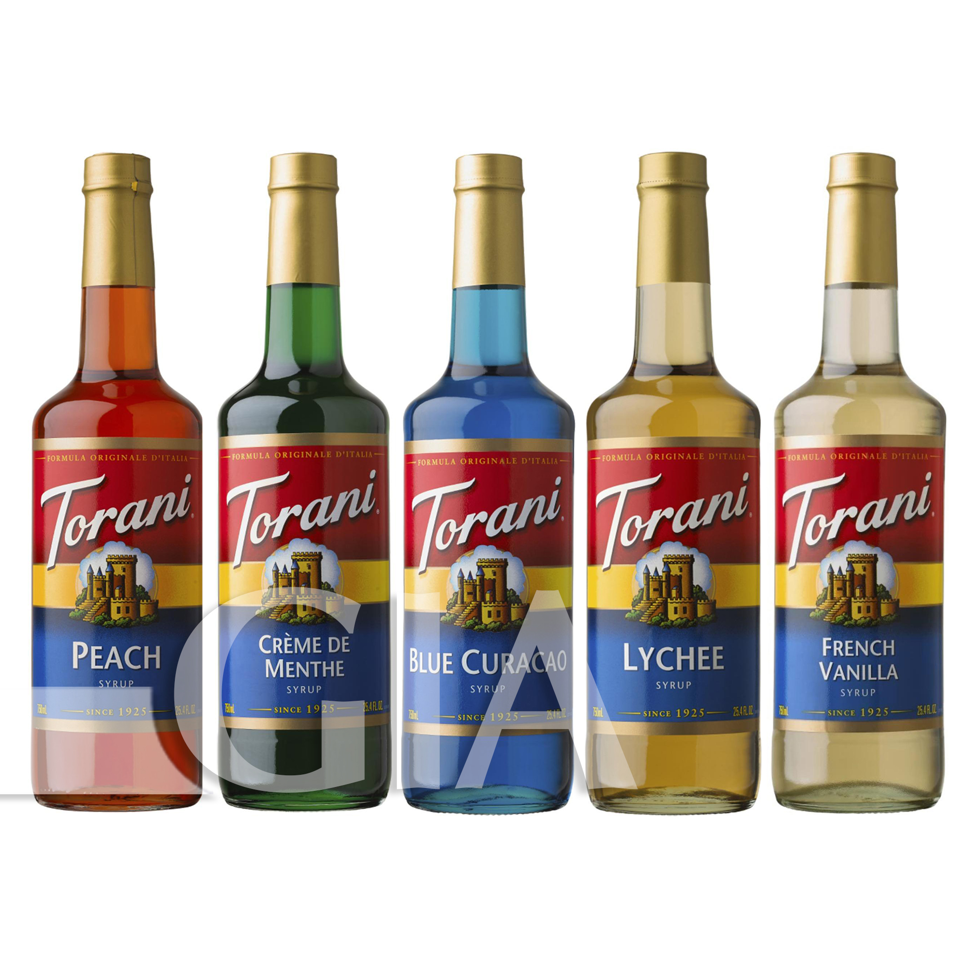 Syrup Torani Chai Thủy Tinh Chai 750ml (nhiều hương)