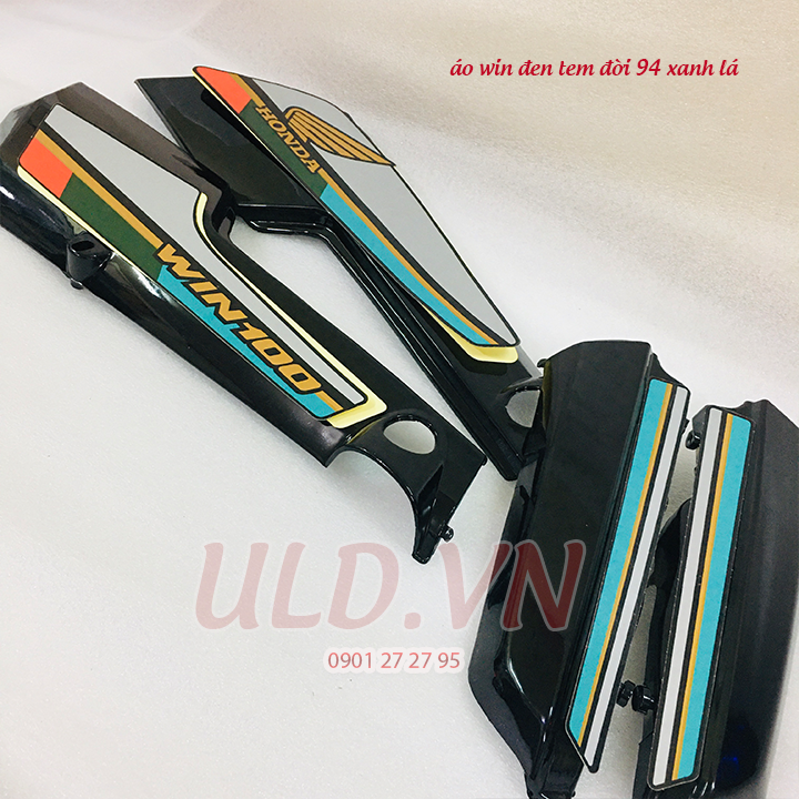 Bộ tem xe Win 100 đời 1994 màu đen