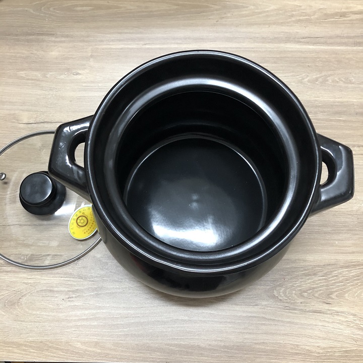 [HCM][GIÁ SỈ] Nồi đất hầm canh thịt 4L Đen