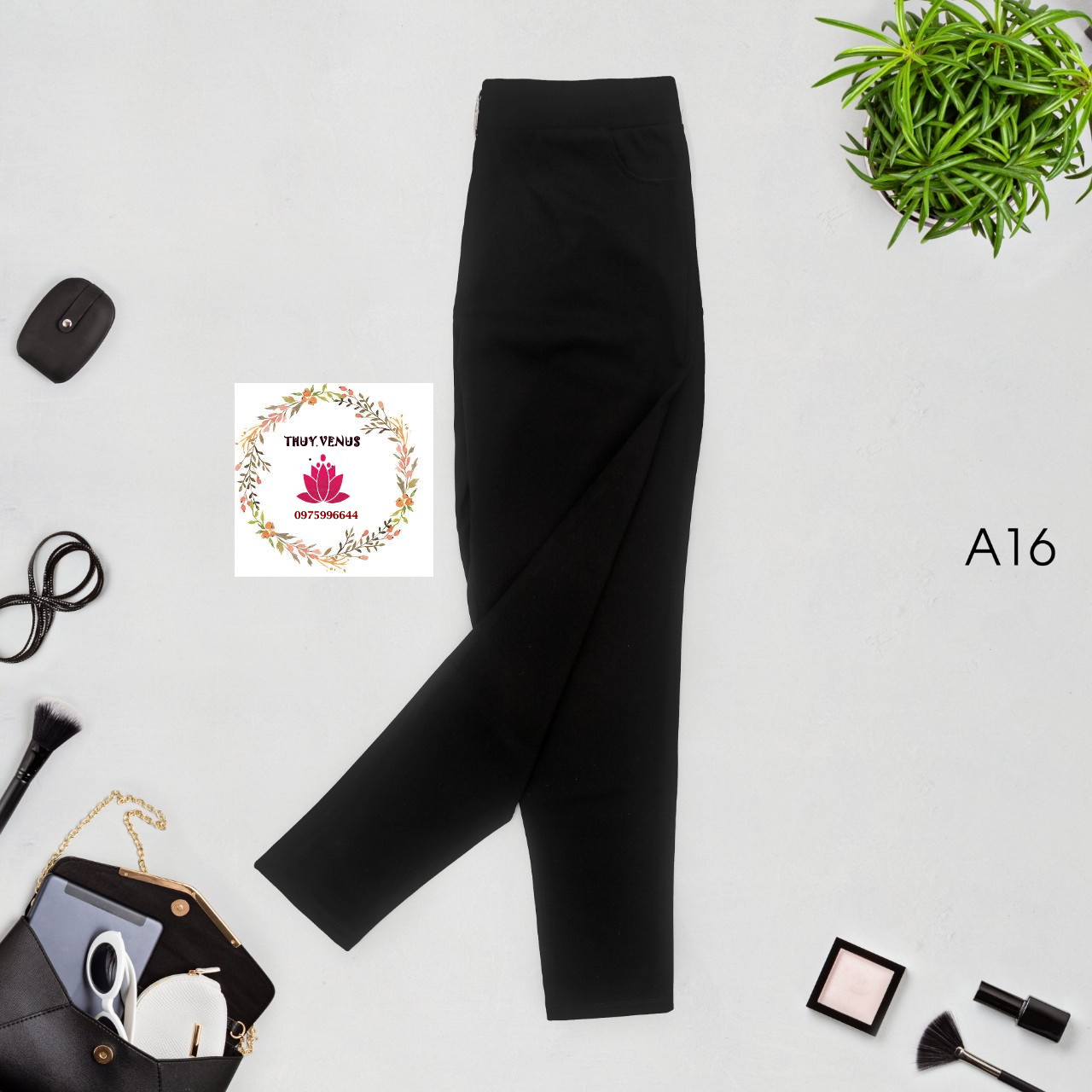Quần Legging nữ vải Umi hàn