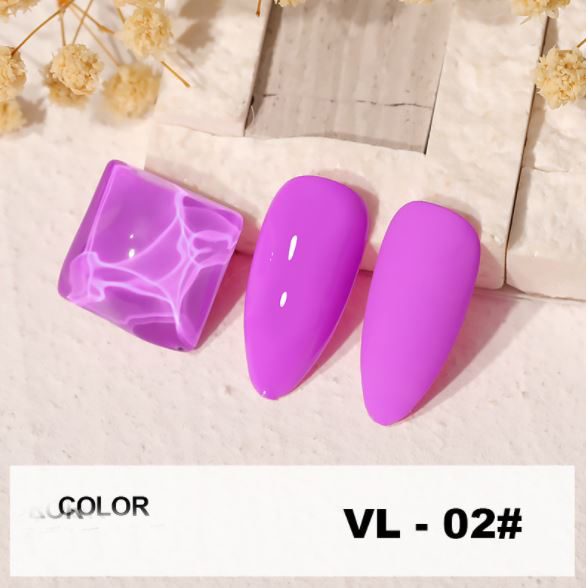 Sơn gel as 6 màu tím violet vl chọn lẻ chai 15ml