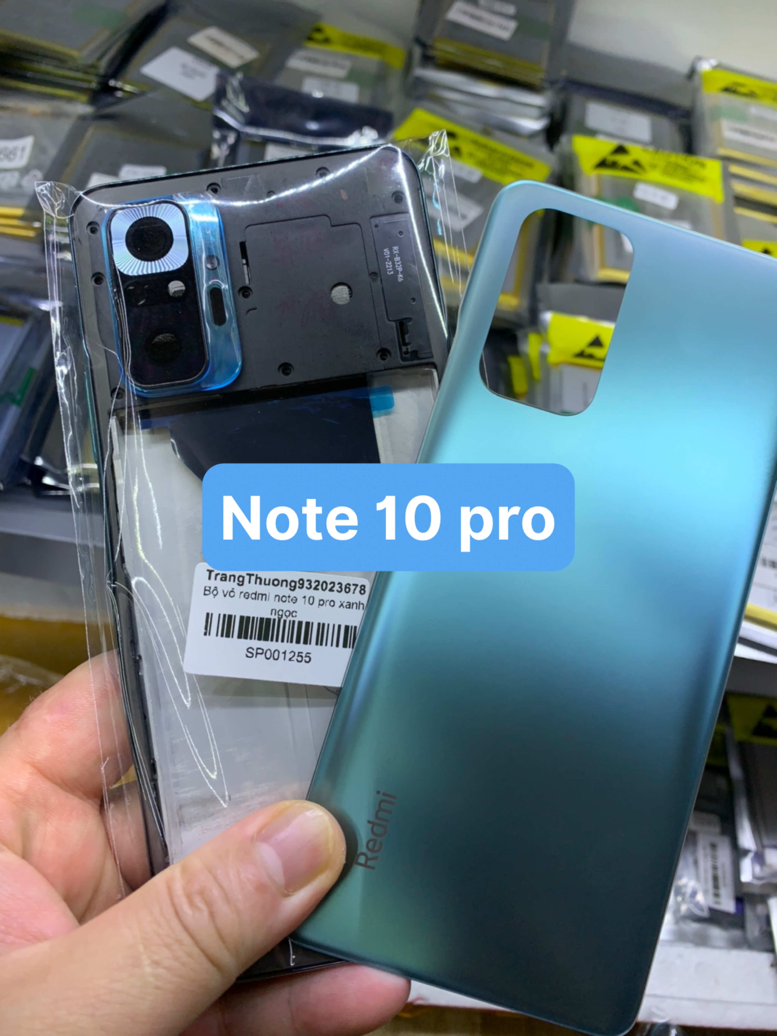 Bộ vỏ Xiaomi redmi note 10 pro