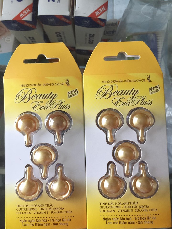 Viên bôi dưỡng ẩm da BEAUTY EVA PLUSS