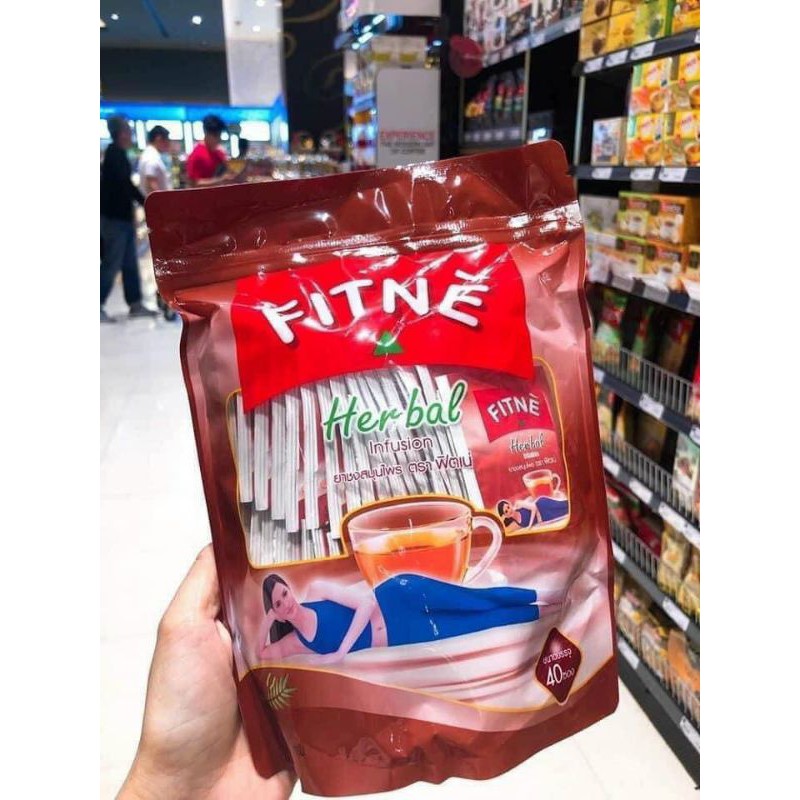 [40-30 gói] Trà Fitne Herbal Thải Độc Giảm Mỡ Thái Lan