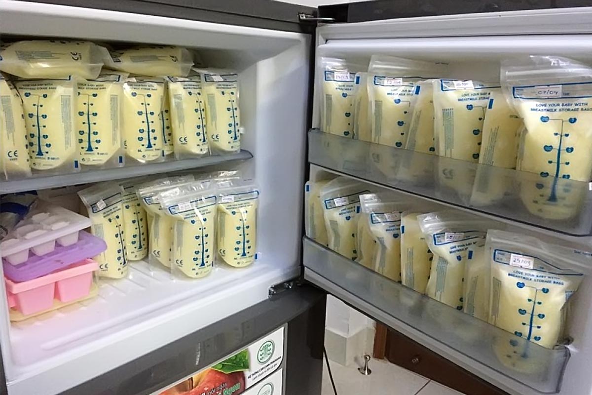 Hộp 50 túi trữ sữa mẹ 250ml GB Baby