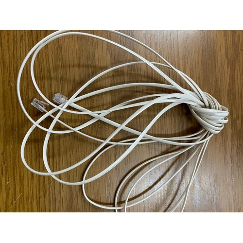 Dây Line điện thoại bàn bấm sẵn 2 đầu dài 5m ( combo 2 cái )