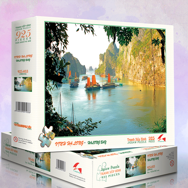 Tranh xếp hình 925 mảnh - Vịnh Hạ Long