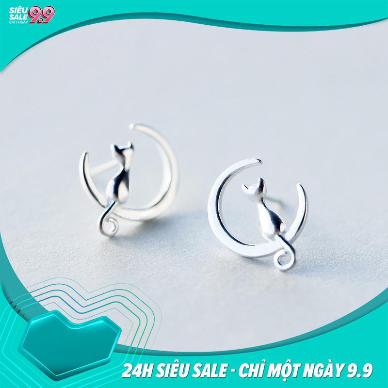 Khuyên tai bạc E2366