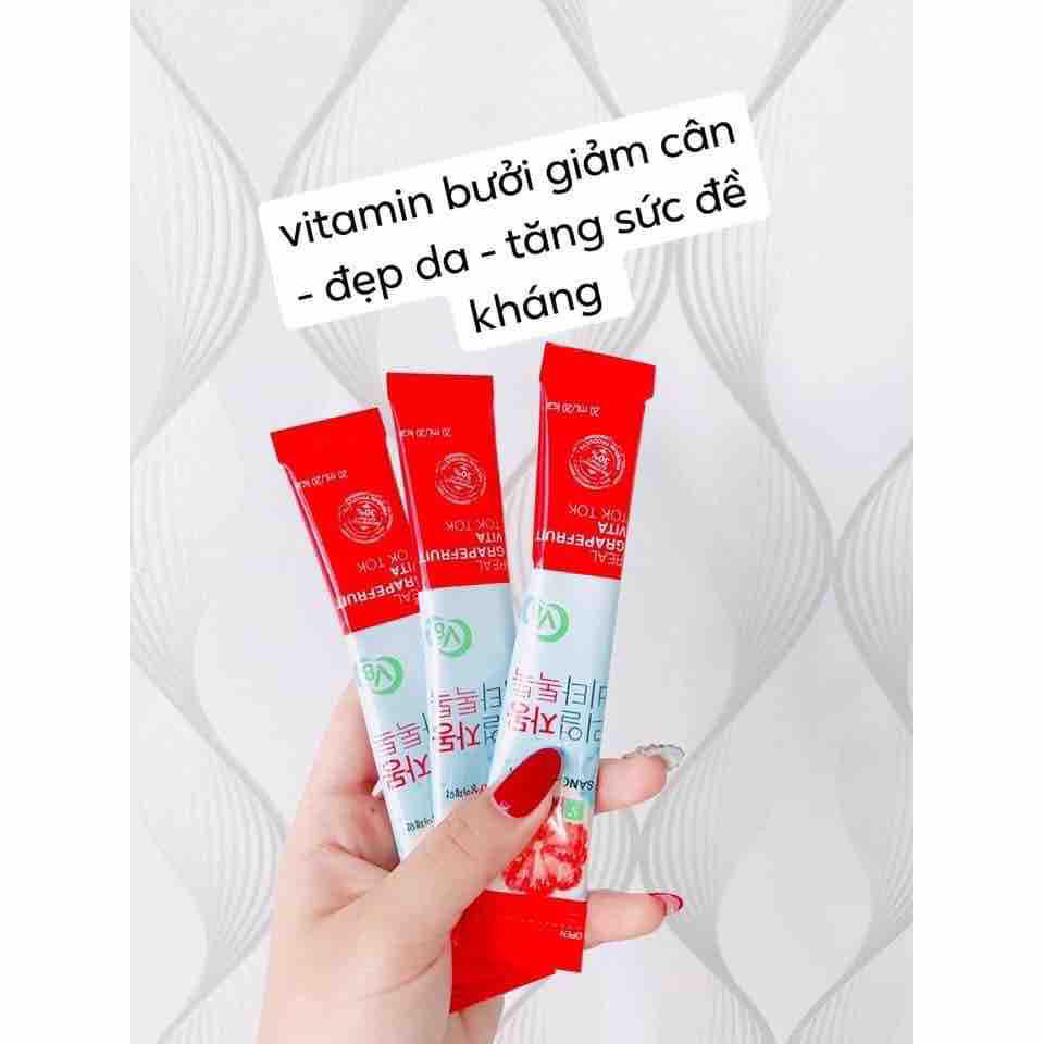 Nước ép bưởi đỏ Hàn quốc Sanga Real Grapefruit Vita Tok Tok