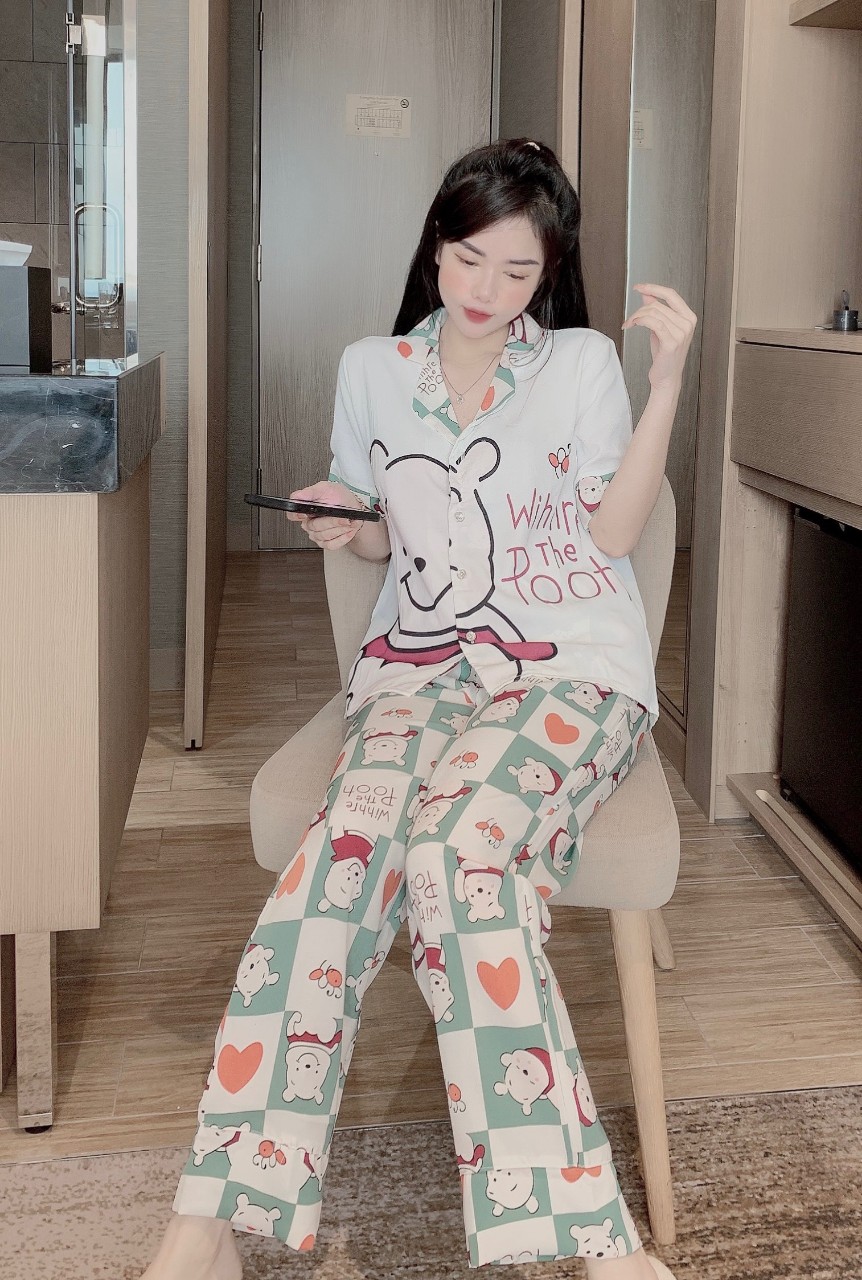 Đồ ngủ  lụa Latin hàng thiết kế cao cấp