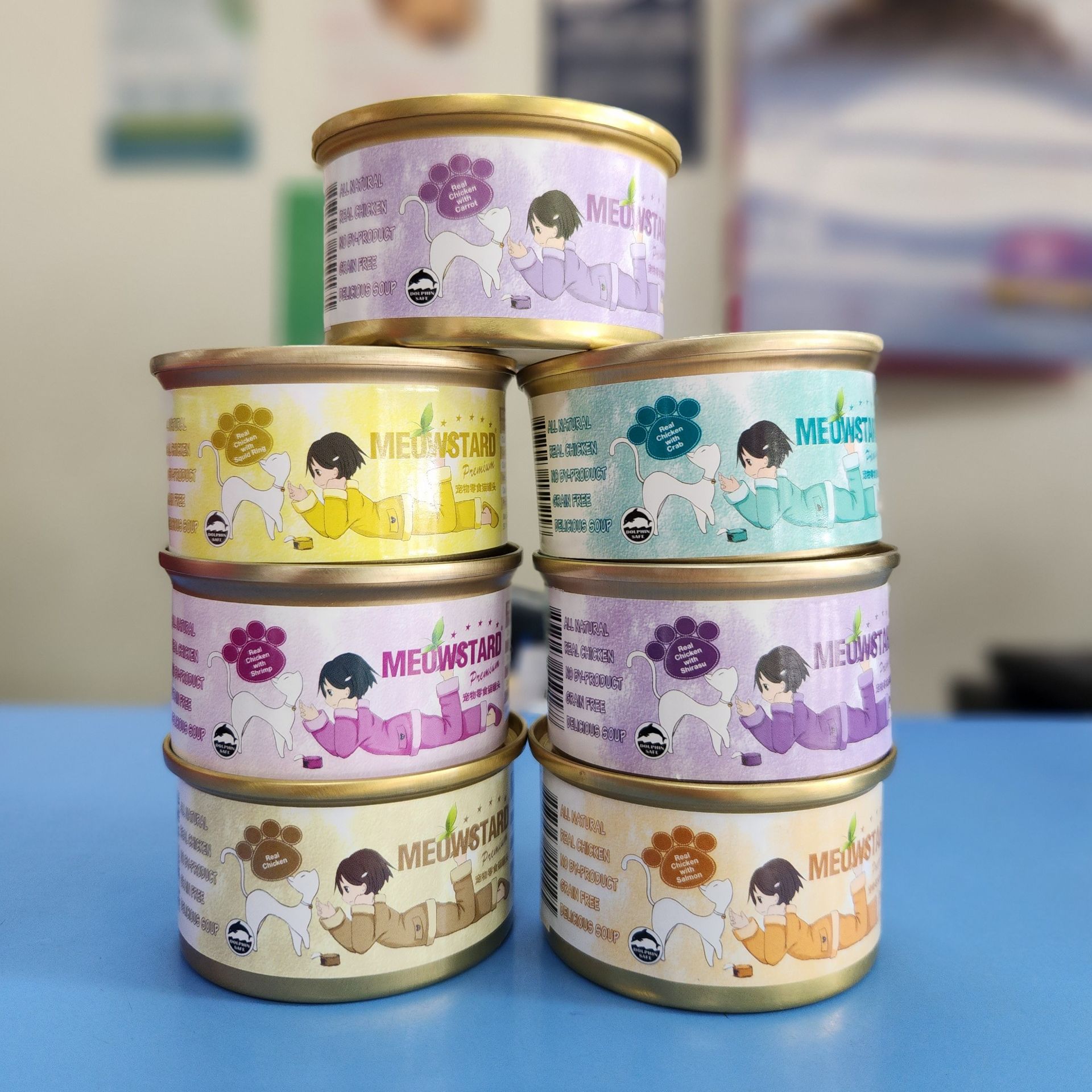 Pate Meowstard miếng cho mèo