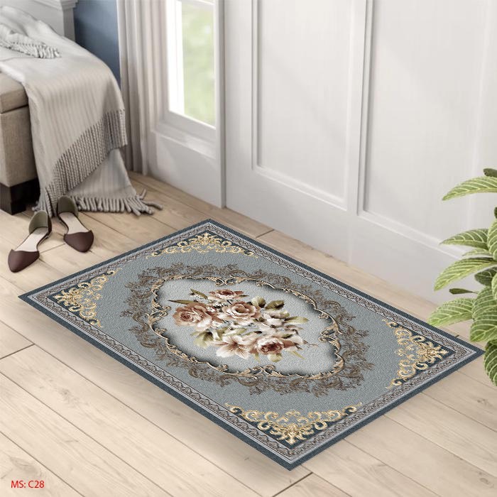 Thảm Lau Chân, Thảm Bali, Thảm 3D Độc Đáo Siêu Thấm 40x60cm