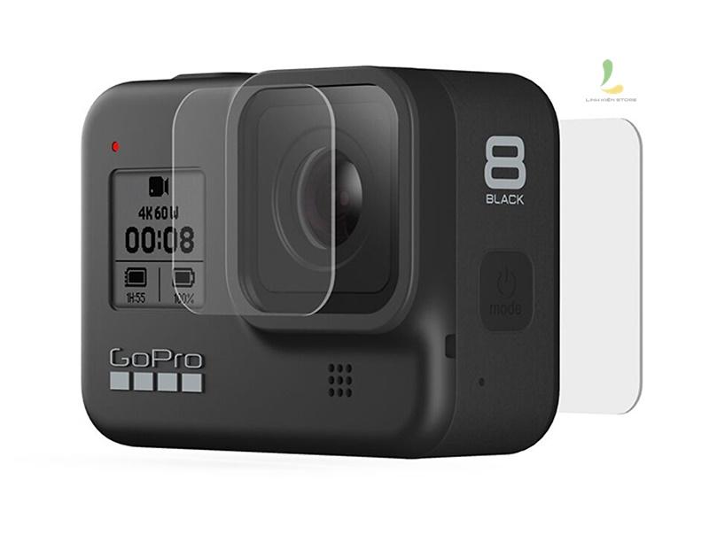 Combo 2 bộ kính cường lực Gopro Hero 8