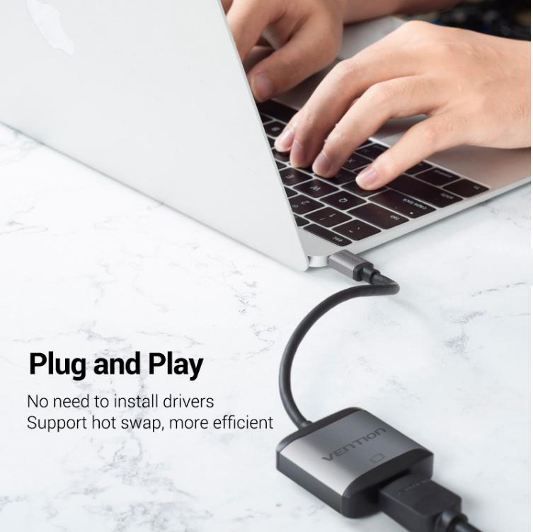 Cáp chuyển USB Type C to HDMI Vention TDAHB