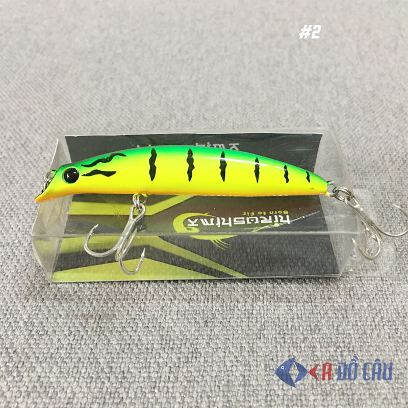 Mồi câu cá Chẽm, cá Tráp Minnow Lipless75 -7G