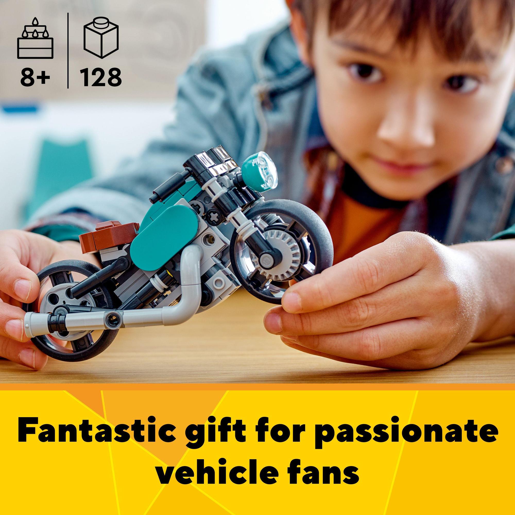 LEGO CREATOR 31135 Xe Mô Tô Cổ Điển (128 chi tiết)