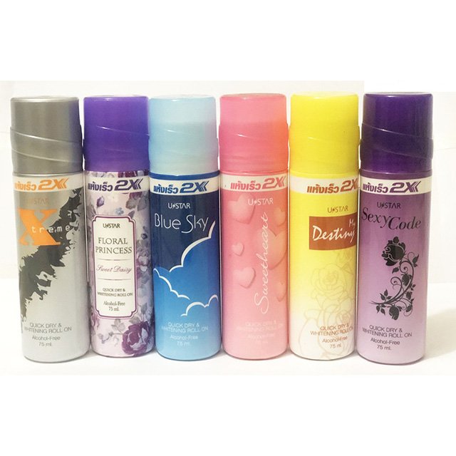 Lăn nách khử mùi 2x thái lan 75ml
