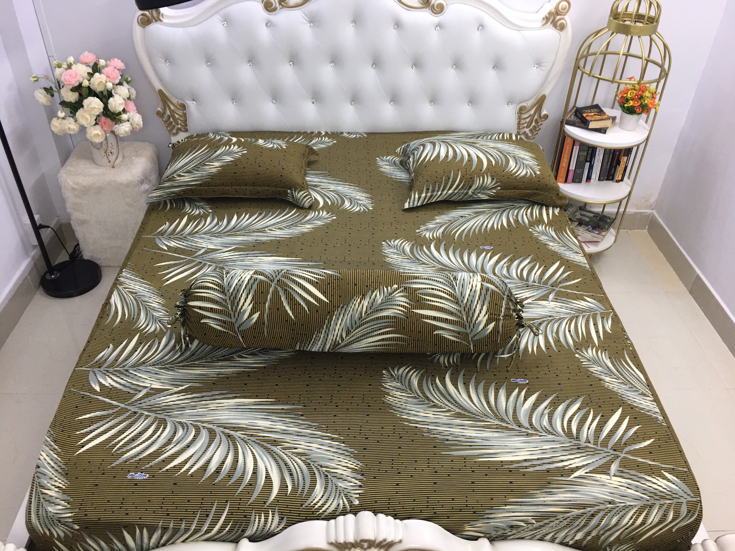 [Hcm]Cool Korean Elastic Sheet Set { 4 Pieces } All Sizes