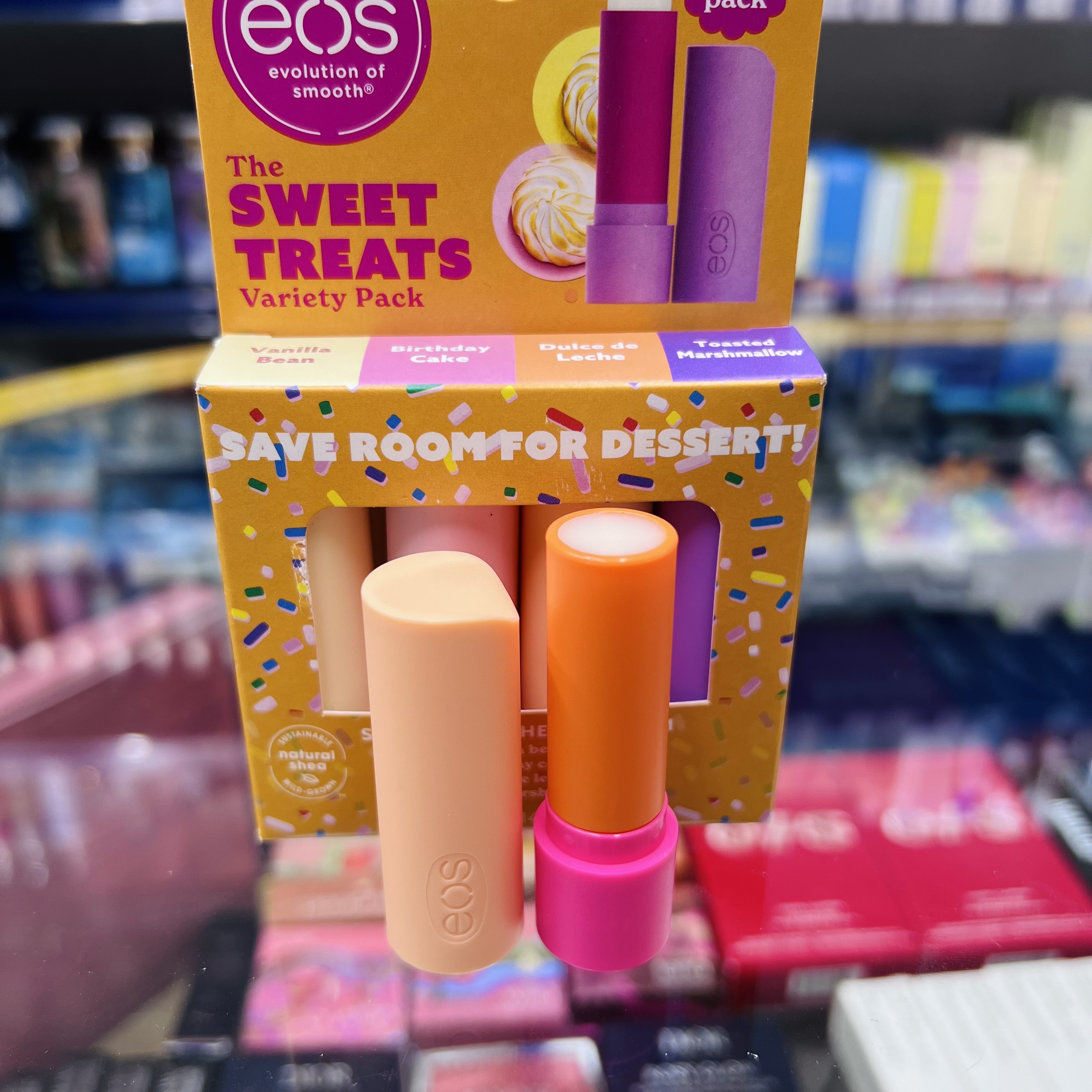 Son dưỡng môi EOS Flavor Lab Lip Balm nhiều mùi [lẻ không hộp]