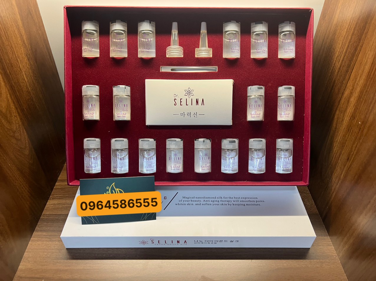 Cấy chỉ nano kim cương dr selina . chỉ nâng cơ căng bóng hàn quốc