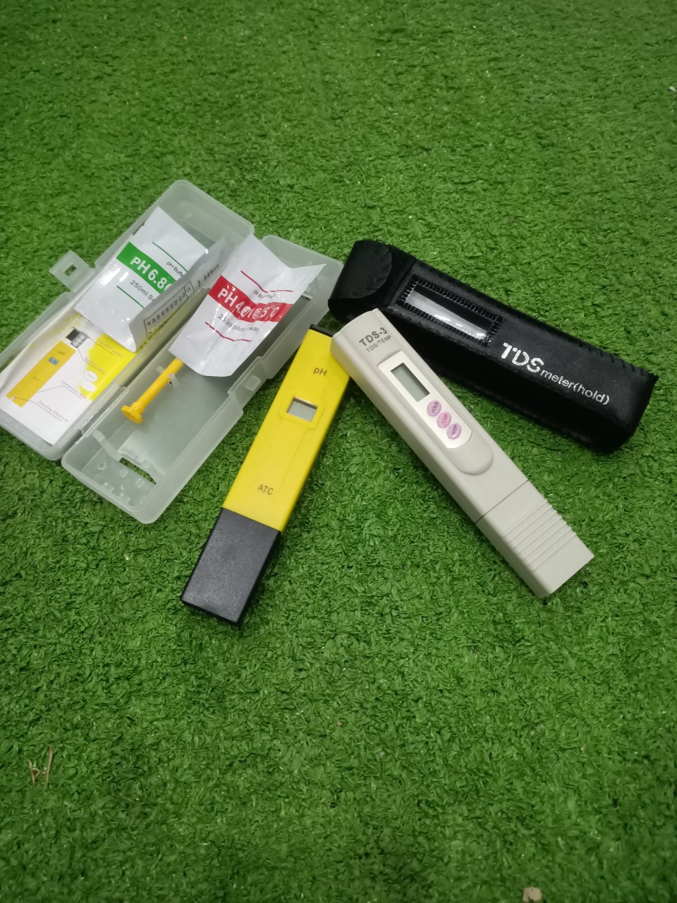 Bộ đôi test nước , đo độ cứng (TDS ), đo kiềm (PH)