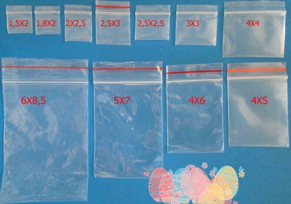 Túi zip ( Túi Miết Mép )