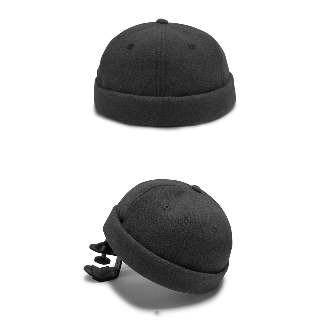 Mũ Nồi Nam Nữ Mũ Dạ Lộn M-059