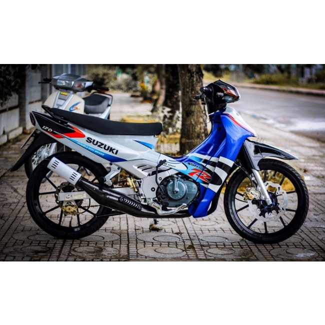 [HCM] SÉT bụng pô+lon dành cho SUZUKI SATRIA 2 THÌ