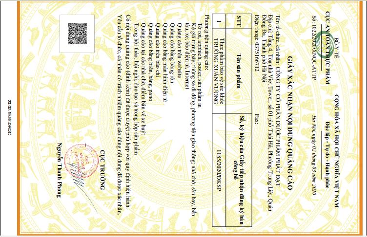 [HCM]Trường Xuân Vương