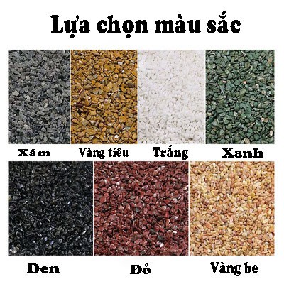 Đá sỏi tự nhiên cảnh quan trang trí bể cá